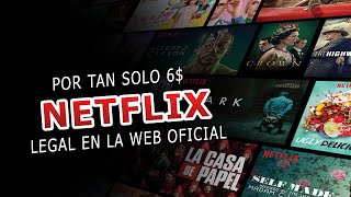 Como Suscribirse A Netflix  Tutorial Registrarse Y Crear Una Cuenta De Netflix En 2021 [upl. by Learsiy6]