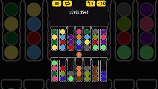 【Ball Sort Puzzle】Level2543 [upl. by Ahsenrat]