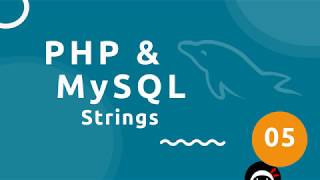 PHP Tutorial amp MySQL 5  Strings [upl. by Repsag]