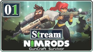 GunCraft Survivor  NIMRODS  Day 1 [upl. by Akeirahs]