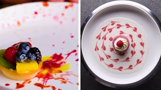 How to Garnish a Plate  Plate Decorating Ideas and Hacks by So Yummy [upl. by Itsirk]