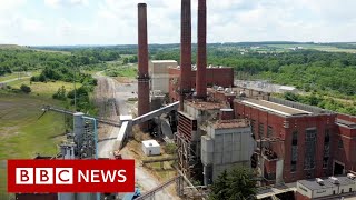 Inside the bitcoin mine with its own power plant  BBC News [upl. by Riatsila]