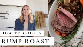 How to Cook a Rump Roast [upl. by Aihsekram127]