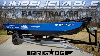 Unbelievable 16Ft Bass Tracker Restoration  OLD TO BOLD  Brigade Boats [upl. by Arze]