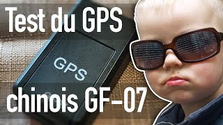 Test du tracker GPS chinois GF07 [upl. by Lexis]