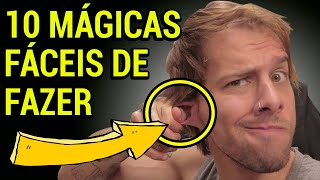 10 MÁGICAS FÁCEIS PARA FAZER AGORA EM CASA MágicaEmCasa [upl. by Tallu247]