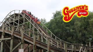 Goliath  Worlds Tallest Steepest and Fastest Wooden Roller Coaster [upl. by Orpah]