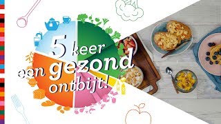 5x gezond ontbijt maken  Gezond Recept [upl. by Seamus]