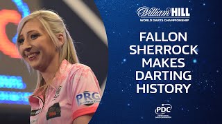 SHERROCK MAKES HISTORY Sherrock 32 Evetts  201920 World Darts Championship [upl. by Fasta635]