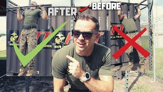 0 to 5 Pull Ups in 5 Steps  US Marine  Michael Eckert [upl. by Charlean549]