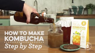 How to Make Kombucha Tea [upl. by Odawa]