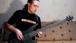 Metallica Orion bass cover  solo Cliff Burton tribute tabs in description [upl. by Thetos989]