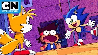 KO Meets Sonic The Hedgehog  OK KO Lets Be Heroes [upl. by Lockwood]