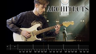 Architects  Impermanence  Cover with Screen Tabs by Showski Guitar [upl. by Cobb]