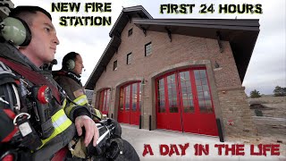 First 24 Hours in a New Fire Station  A Day in the Life [upl. by Airtap]