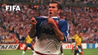 🇫🇷 Zinedine Zidane  FIFA World Cup Goals [upl. by Cassy]