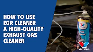 How to use Valvoline EGR CLEANER a HIGHQUALITY exhaust gas recirculation cleaner  Technical Sprays [upl. by Ikkela]