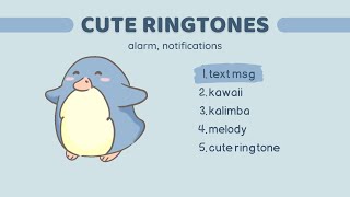 CUTE RINGTONES amp NOTIFICATION SOUNDS FREE  Zedge [upl. by Siurad]