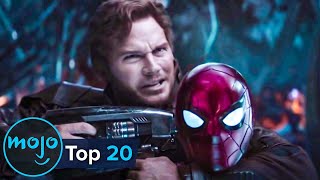 Top 20 Most Hilarious MCU Moments [upl. by Aonehc]