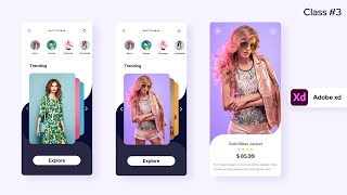 Adobe XD Tutorial  Homepage Design  Free Course [upl. by Ahsotal542]