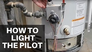 How To Light Your Water Heaters Pilot Flame [upl. by Bernstein894]