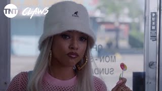 Claws Virginia Gets Shot  Season 2 Ep 10 CLIP  TNT [upl. by Yerggoeg]