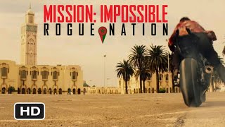 Mission Impossible Rogue nation bike chase in Morocco [upl. by Eenal]