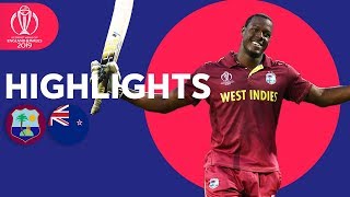 Amazing Brathwaite 100  West Indies v New Zealand  Match Highlights  ICC Cricket World Cup 2019 [upl. by Ennalorac]