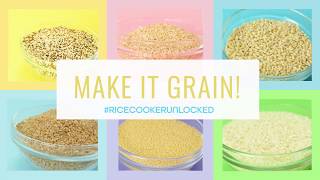 6 MustTry Whole Grain Recipes using your Aroma rice cooker [upl. by Sidalg402]