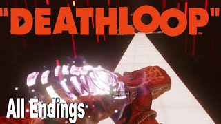 Deathloop  All Endings HD 1080P [upl. by Anna]