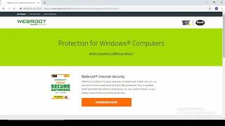 How to download install and Activate Webroot Antivirus using WebrootcomSafe [upl. by Fotinas]