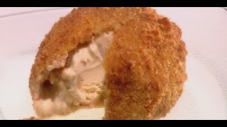 How To Make Deep Fried Ice Cream [upl. by Ieso]