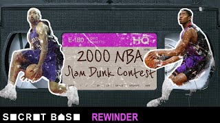 Vince Carter’s iconic Dunk Contest deserves a deep rewind  2000 NBA Slam Dunk Contest [upl. by Philips21]