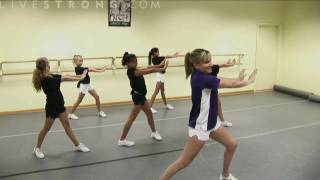 How to Combine Cheerleading Dance Moves [upl. by Karol]