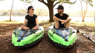 Inflatable Kayaks FTW Intex Challenger K1 Review  Terradrift [upl. by Adnert970]