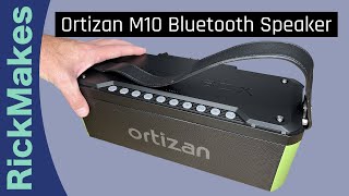 Ortizan M10 Bluetooth Speaker [upl. by Llerrot]