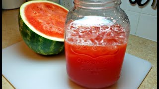 How to make AGUA DE SANDIA  Mexican Watermelon Drink [upl. by Ynahpets]