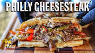 Philly Cheesesteak with MrMakeItHappen [upl. by Esenej149]