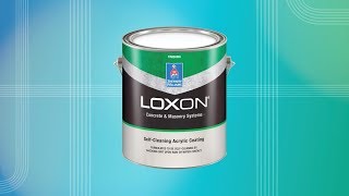 Loxon SelfCleaning Acrylic Coating  SherwinWilliams [upl. by Scrivens]