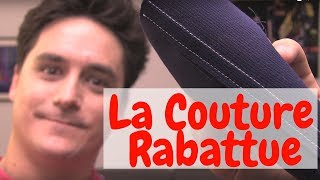 Technique  La Couture Rabattue [upl. by Essirehc491]