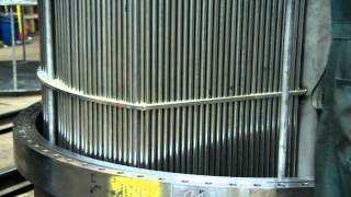 Vertical Heat Exchanger Bundle Insertion [upl. by Aniar194]