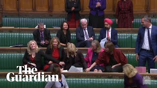 MPs moved to tears by Rosie Duffields domestic abuse story [upl. by Llerroj]