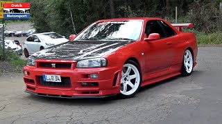 Nissan Skyline R34 Compilation 2020  Nismo RTune 800HP R34 GTR Paul Walker Replica V Spec II [upl. by Ahtennek4]