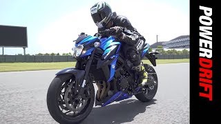 Suzuki GSX S750  Ridden at BIC  PowerDrift [upl. by Dev]