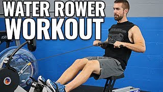 Water Rowing Machine WORKOUTS for Beginners to Advanced [upl. by Nnaharas]