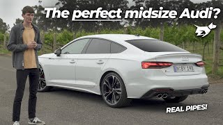 Audi S5 Sportback 2021 review  Chasing Cars [upl. by Ailadgim]