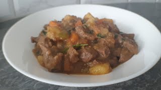 Suqaar Qudaar  Somali Beef Stew With Vegetables [upl. by Ahsotan]