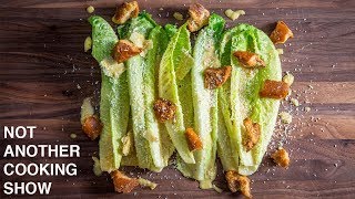 THE ORIGINAL CAESAR SALAD RECIPE [upl. by Sopher404]