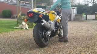 1999 Suzuki gsxr 600 SRAD with Leo Vince exhaust [upl. by Acimad]