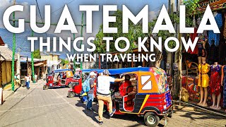 EVERYTHING To Know BEFORE Visiting Guatemala [upl. by Jeralee]